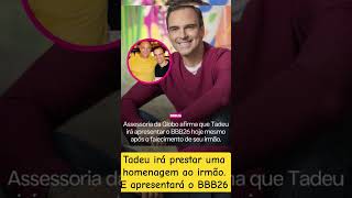 #bbb26 #anapaularenault #tretabbb #shorts #famosos #cortesbbb #tadeusmitchi #globoplay #redebbb #fyp