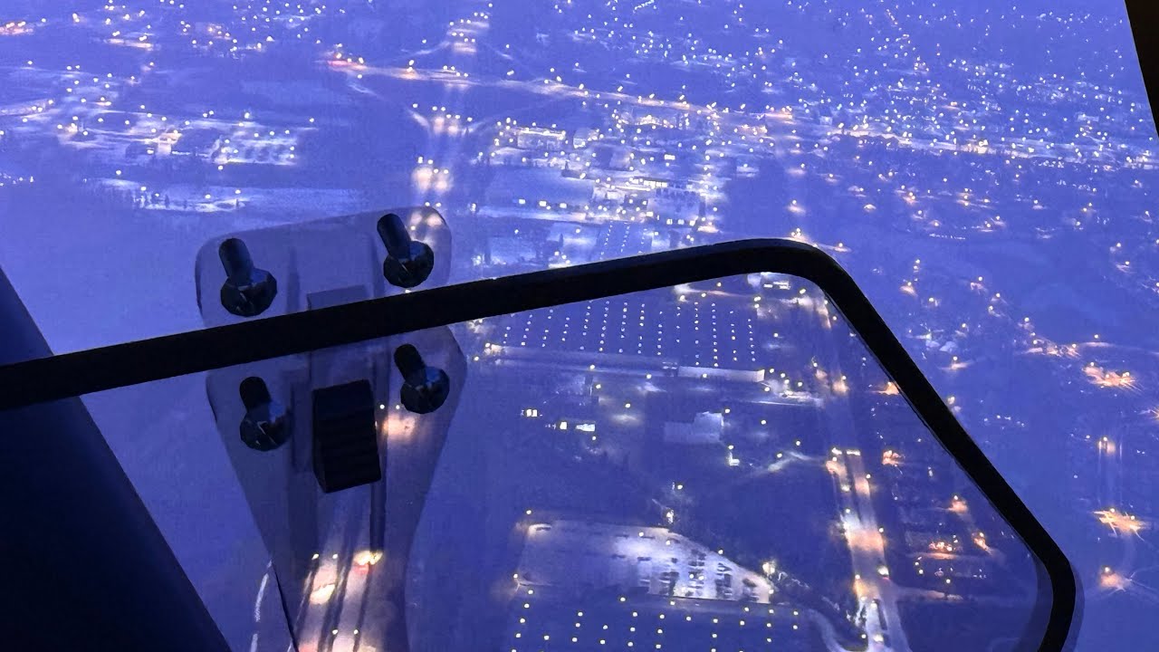 MUST SEE!! Snowy MVFR/IFR Arrival KARR