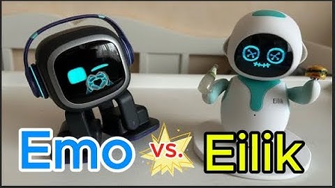 Eilik Robot Vs Emo Robot, Which robot do you prefer, EMO or Eilik?