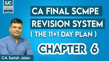 Chapter 6 | Decision Making | CA Final SCMPE Revision | CA Satish Jalan