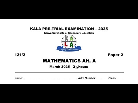 KALA JOINT, MATHS