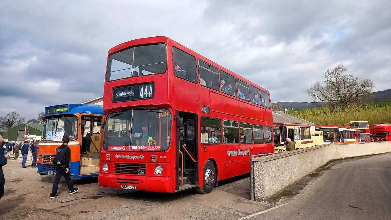 Glasgow Citybus B10. Kirkby Stephen rally 2023 - YouTube