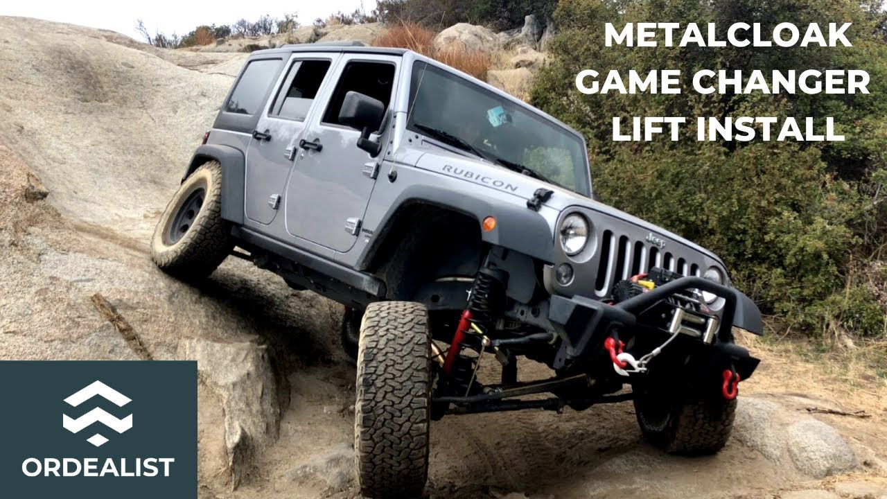 Installing a Metal Cloak Game Changer Lift YouTube