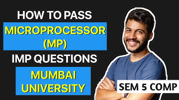 Microprocessor (MP) Important Questions | How To Pass Microprocessor (MP)| Sem 4 Computer