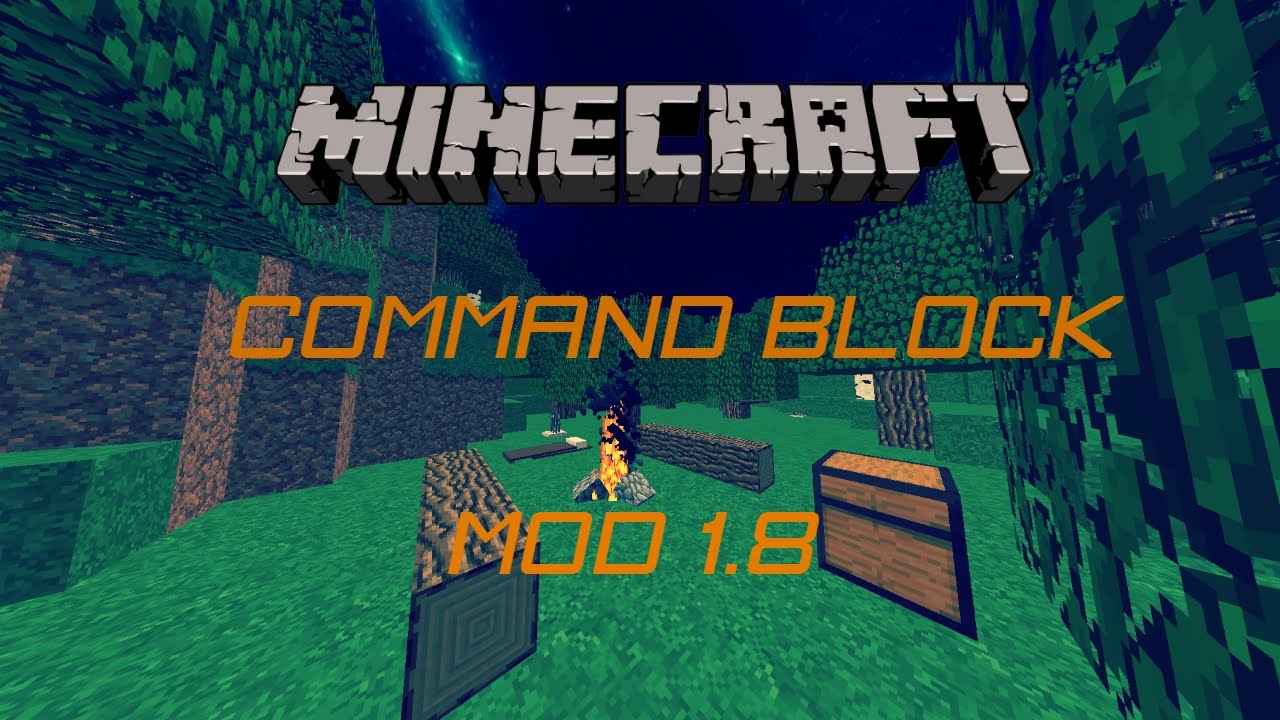 Command Block Magic 1.8 -Vanilla Camping Mod- Command Block Magic - YouTube