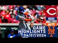 Mets vs reds 040724  ny mets highlights  sny