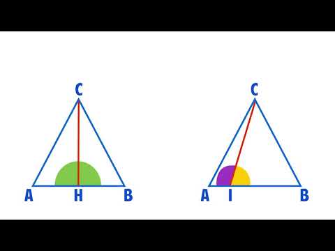 Video: Qual è L'altezza Di Un Triangolo?
