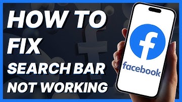Fix Facebook Search Bar Not Working (2024)