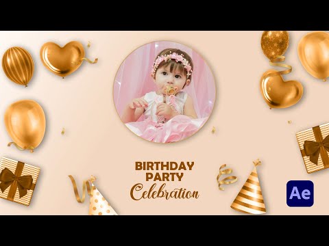 P-22 | Customize Video | Birthday Invitation | ap motions