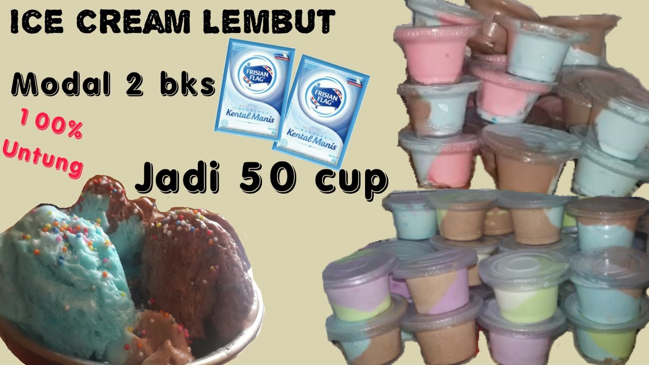 Cara Membuat Ice Cream Lembut Ekonomis Anti Gagal Takaran Sendok Ide Bisnis