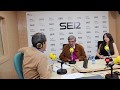 Entrevista al Dr. Blas López Rueda y Mayca Carrillo Suárez en la Cadena Ser