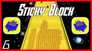 Sticky Block | Gameplay Part 3 | Levels (71 - 110) Walkthrough