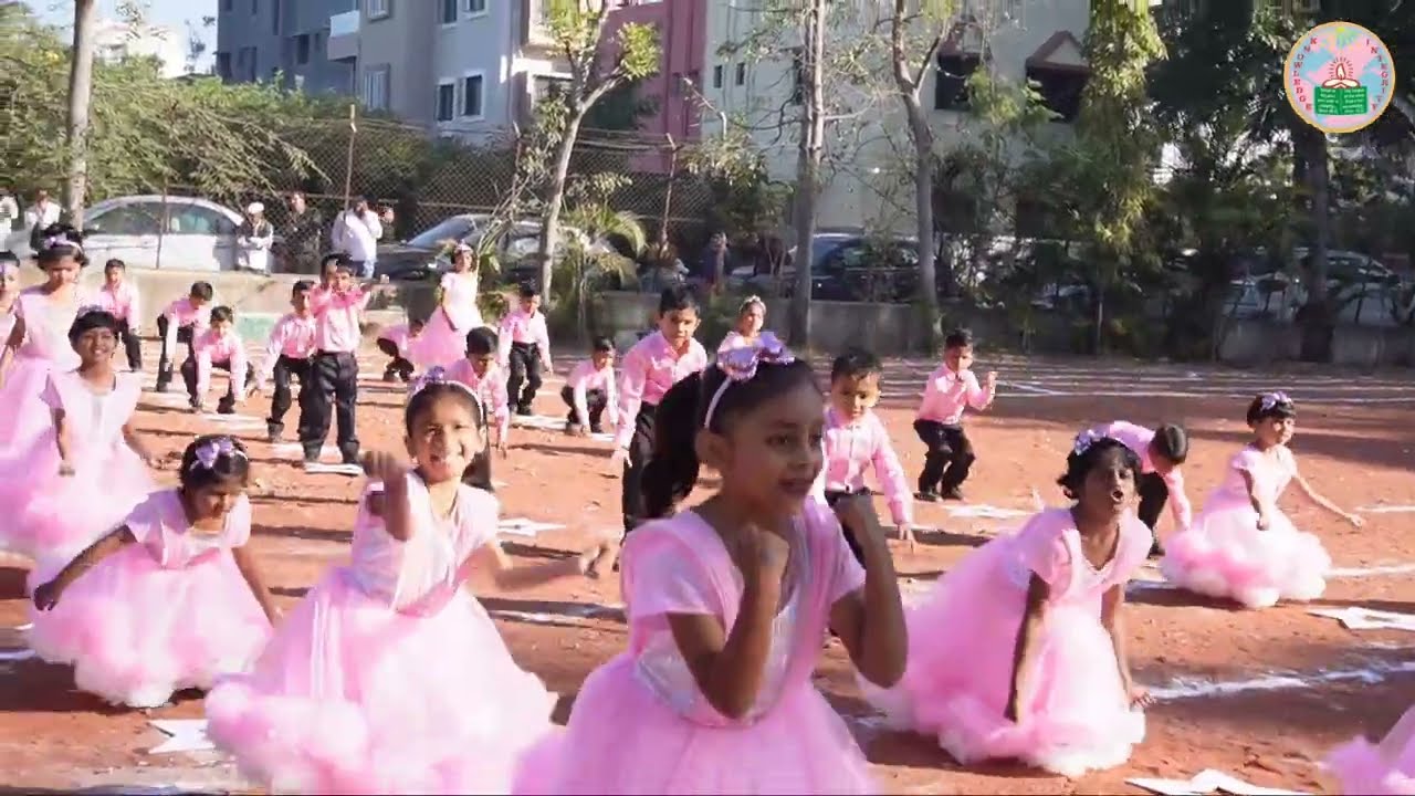 Junior KG drill - Auxilium Annual Sports Day @ Auxilium Ahilyanagar 2025-26