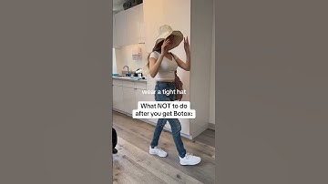 What not to do after botox