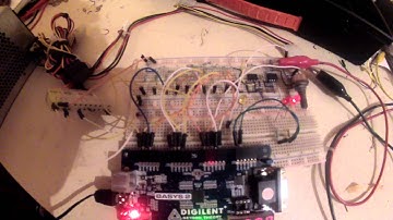 ADC simple ramp with DAC 2R2 and VHDL (ADC de rampa simple y VHDL)