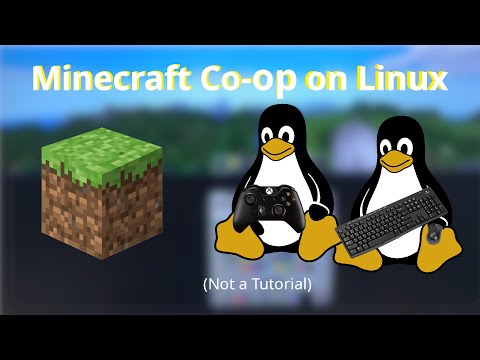 Minecraft Co-op split screen on Linux (No VM)
