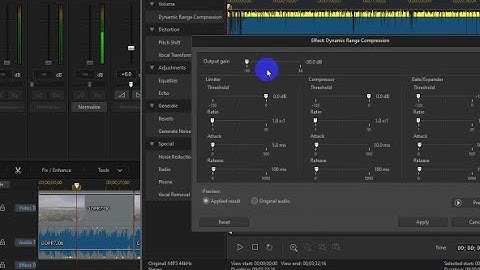 How to adjust the Sound Volume and Gain in PowerDirector? (Individual or All clips)