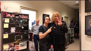 Def Leppard Backstage MSG New York