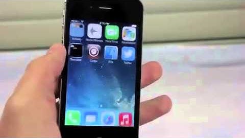 iOS 7 Jailbreak Cydia, iFile, and Terminal Installed