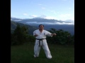 Sanchin tensho kata kancho yoshikazu matsushima