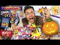 EATING ALL BRITISH HALLOWEEN CANDY !!! (TRICK OR TREAT)