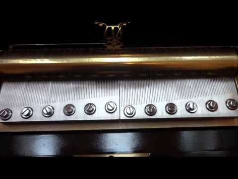 Reuge Grand Cartel Music Box Playing Tchaikovsky