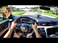 750hp 2021 porsche taycan turbo s pov test drive  is the turbo s too fast