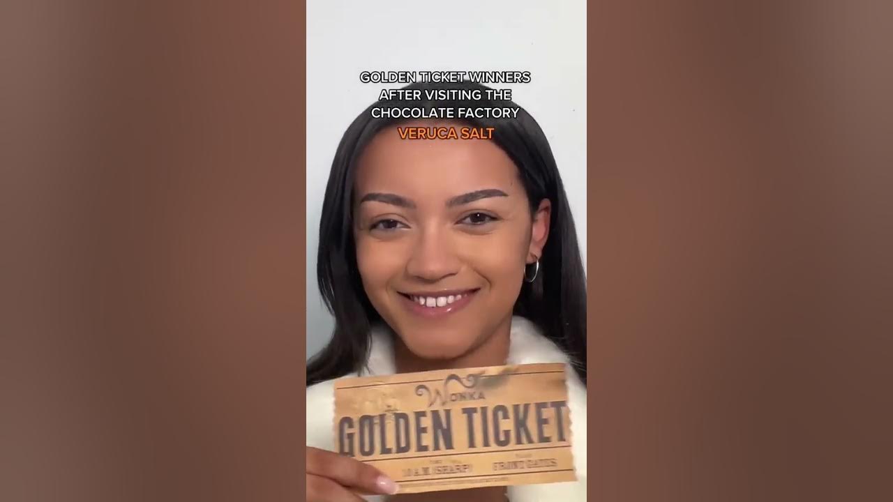 GOLDEN TICKET WINNERS AFTER VISITING THE CHOCOLATE FACTORY: VERUCA SALT | DominiqueAllison