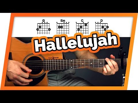 Hallelujah Fingerstyle Guitar Lesson (Tutorial) For Beginners