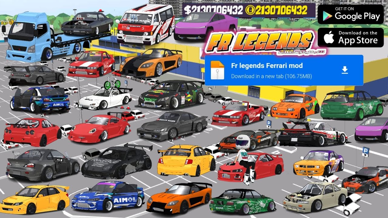 FR LEGENDS MOD TERBARU | RÚSSIA | LADA | BMW 330I | 300ZX | R34