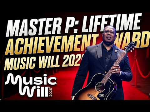 Master P Receives Lifetime Achievement award from Music Will 2026 Cymphonique sings Greatest Love