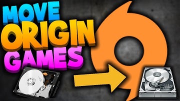 How To Move ORIGIN Games To Another Hard Drive or SSD - Windows 7/8/10