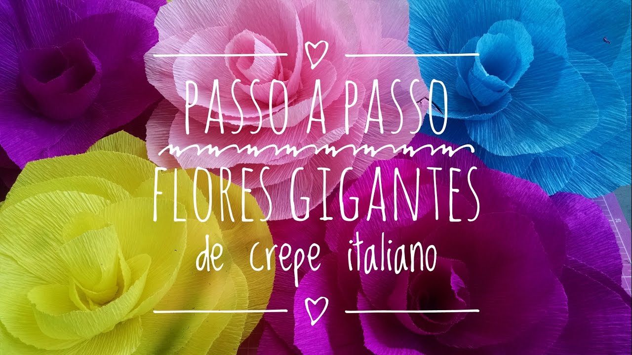 Flores Gigantes com Crepon Italiano - thptnganamst.edu.vn