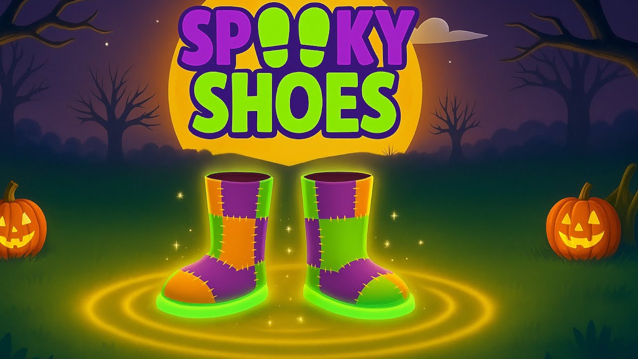 Spooky Shoes 👟🎃 | Fun Halloween Dance Song for Kids & Toddlers | Butterscotch Kids Club