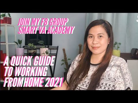 A Quick Guide to Working From Home 2021