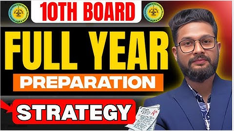 10TH BOARD FULL YEAR PREPARATION STRATEGY FOR BOARD EXAM 2025-26 | JR TUTORIALS |