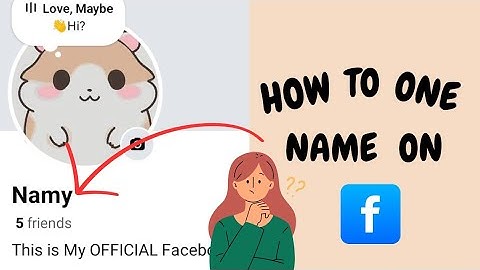 [Tutorial]📱How to One Name on Facebook 2025 Update | NAMY