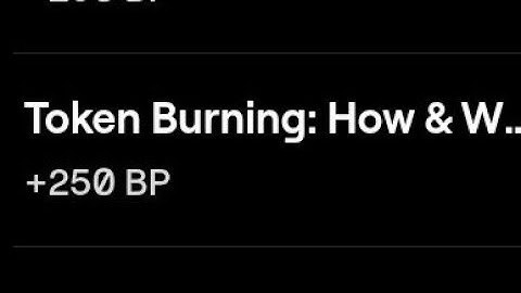 Token Burning How and why blum new video code