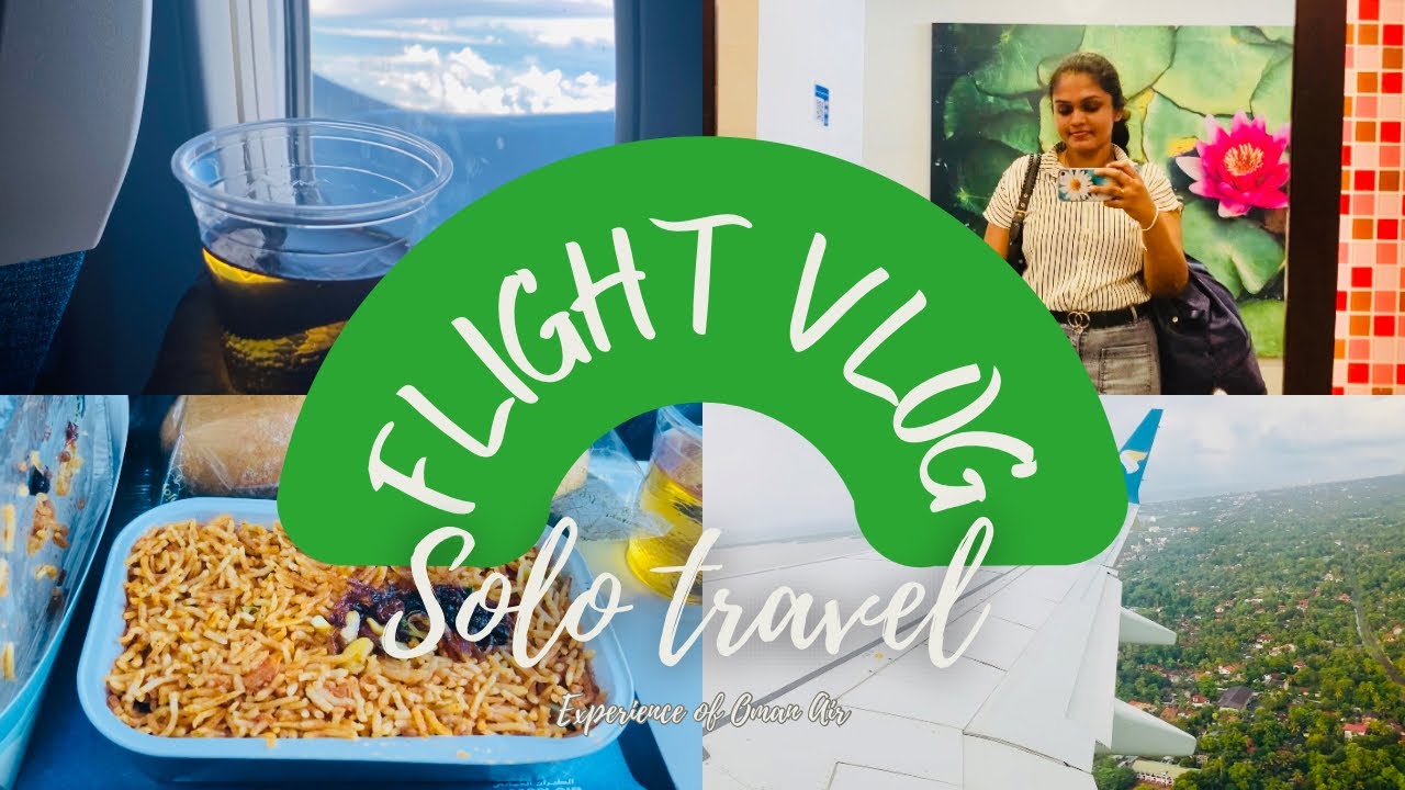 Flight Vlog | Solo Travel | පළමු ගුවන් ගමන් අත්දැකීම  #travelvlog #sinhala