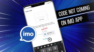 How To Fix Verification Code Not Coming on imo App | Solve Verification code Not Received on imo screenshot 3