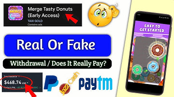 Merge Tasty Donuts Withdrawal - Merge Tasty Donuts Real Or Fake - Merge Tasty Donuts Game