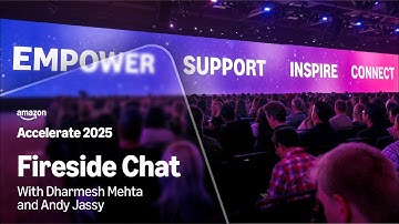 Amazon Accelerate 2025: Fireside Chat with Dharmesh Mehta