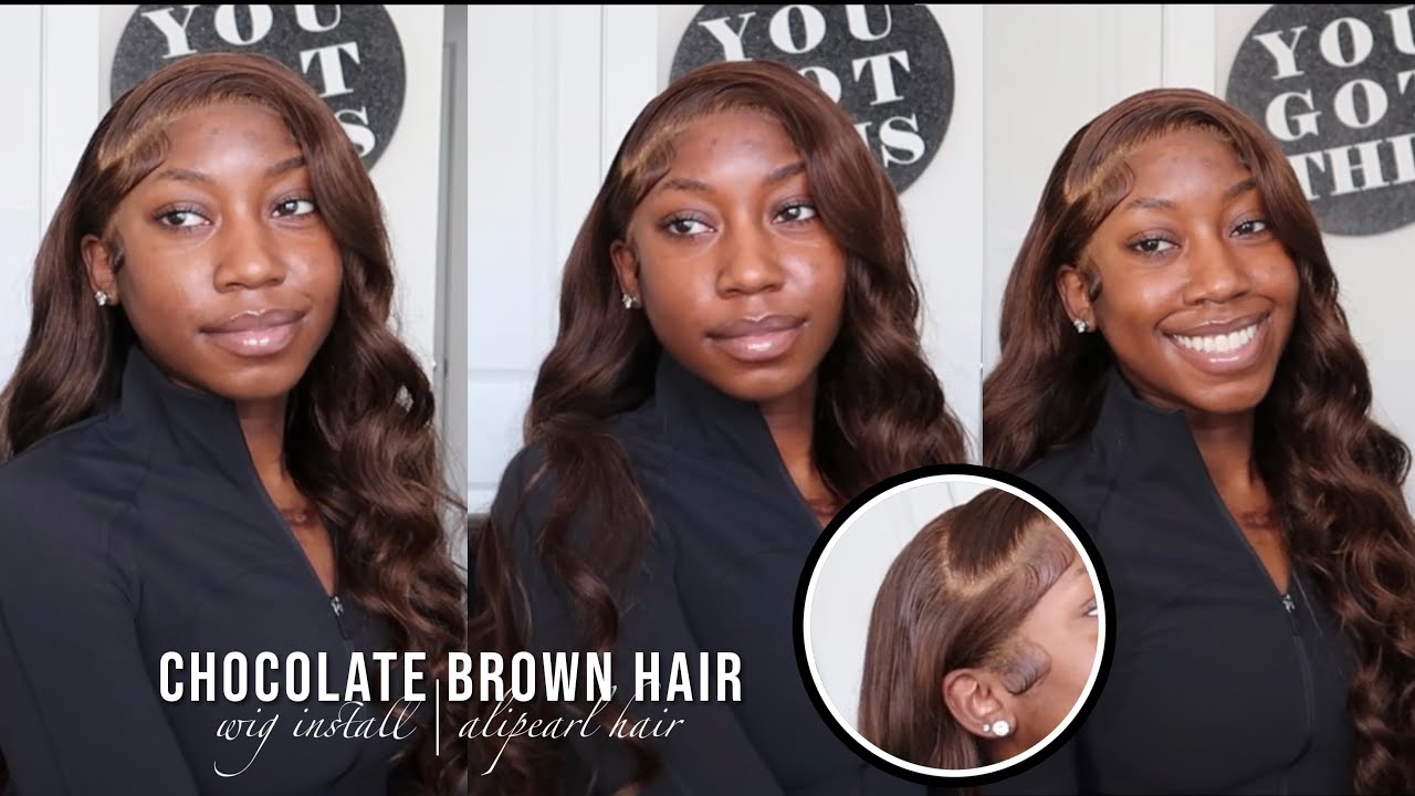 The Perfect Chocolate Wig! In love with this color! | Install + Review ft. AliPearl Hair
