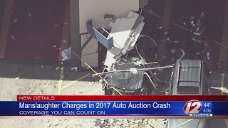 Charges filed in deadly auto auction crash
