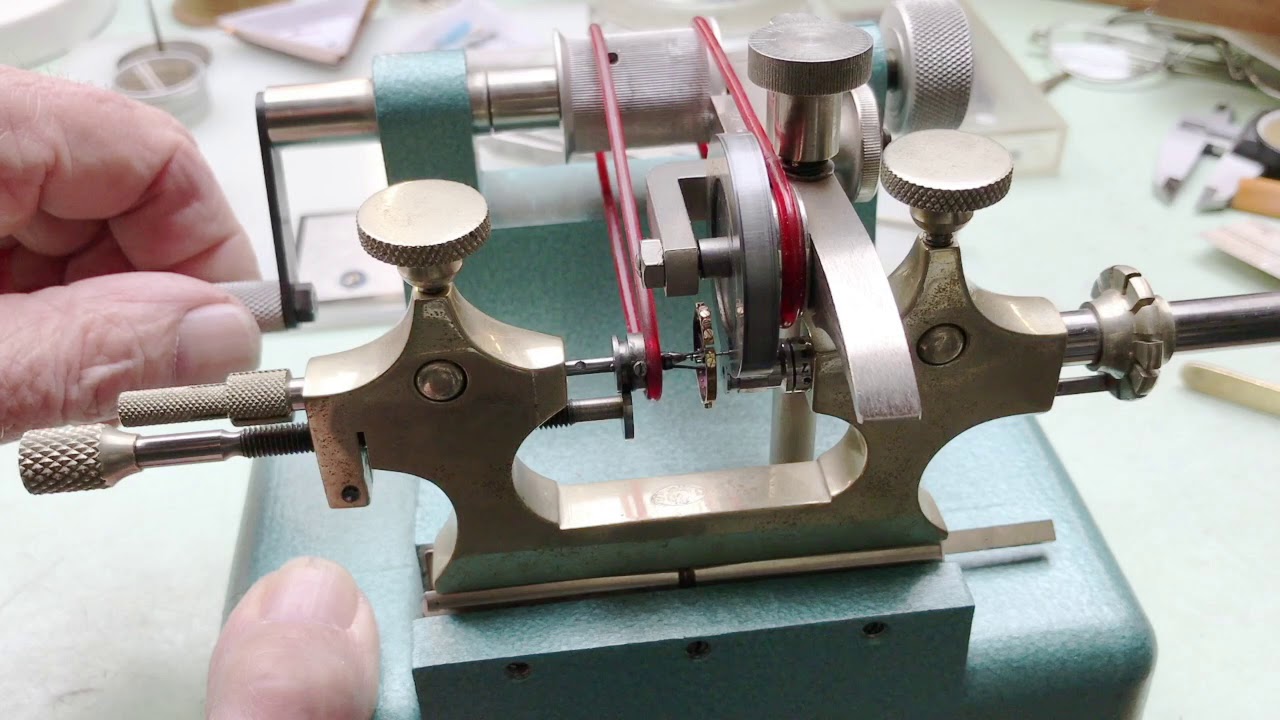 Uhrmacherei, Zapfen an eine Konische Welle