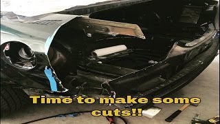 Rebuilding the body of a 2008 Mustang Bullitt