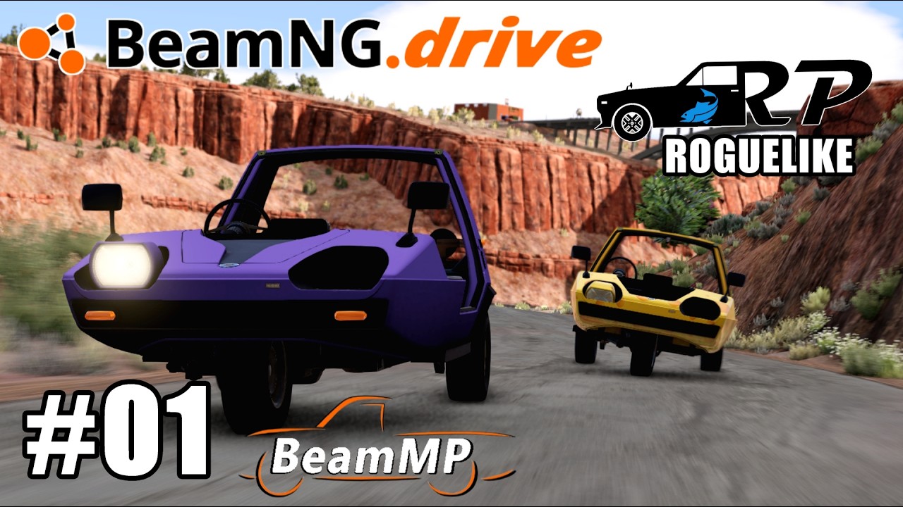 CaRP Roguelike 2026 (feat. Leier) / RP de carro / BeamNG Multiplayer - #01