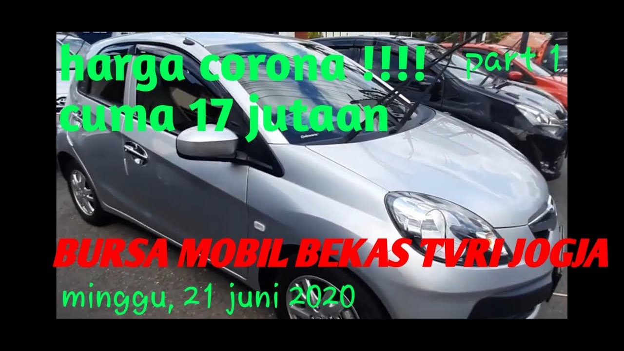 Bursa Mobil  Bekas  TVRI Jogja  MINGGU 21 JUNI 2021  YouTube