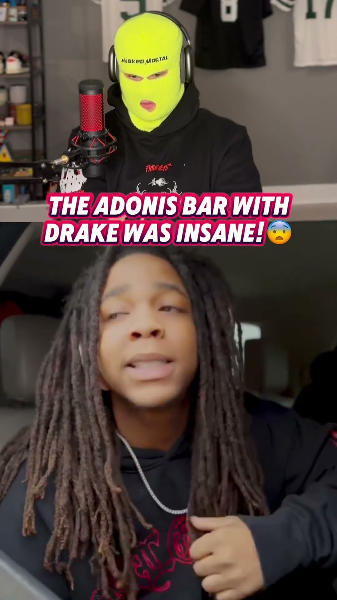 ADONIS BAR ABOUT DRAKE WAS HARD!