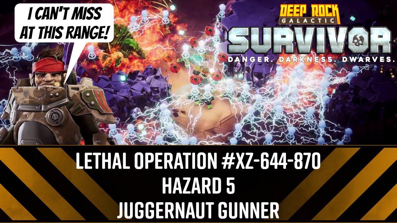 Lethal Operation # XZ-644-870 Haz 5 Juggernaut Gunner - DRG